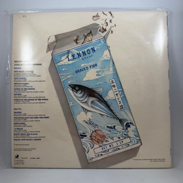 Lennon, Plastic Ono Band – Shaved Fish LP USED Vinyl VG++/VG++