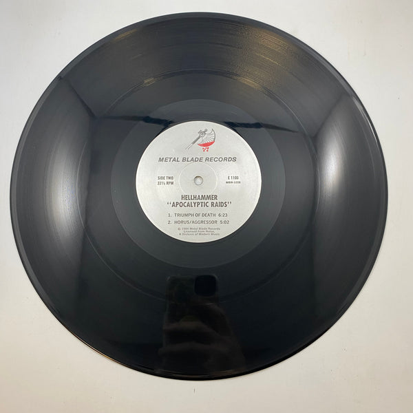 Hellhammer – Apocalyptic Raids LP USED Vinyl VG/G