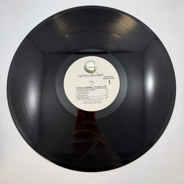 Peter Gabriel – Plays Live LP USED Vinyl VG+/VG+