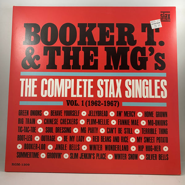 Booker T. & The MG's – The Complete Stax Singles, Vol. 1 (1962-1967) LP USED Vinyl NM/NM