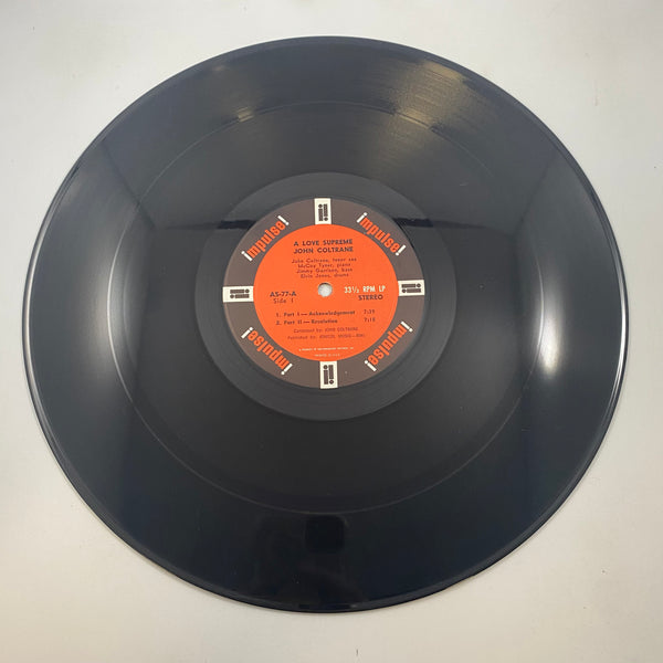 John Coltrane – A Love Supreme LP USED Vinyl VG+/VG+