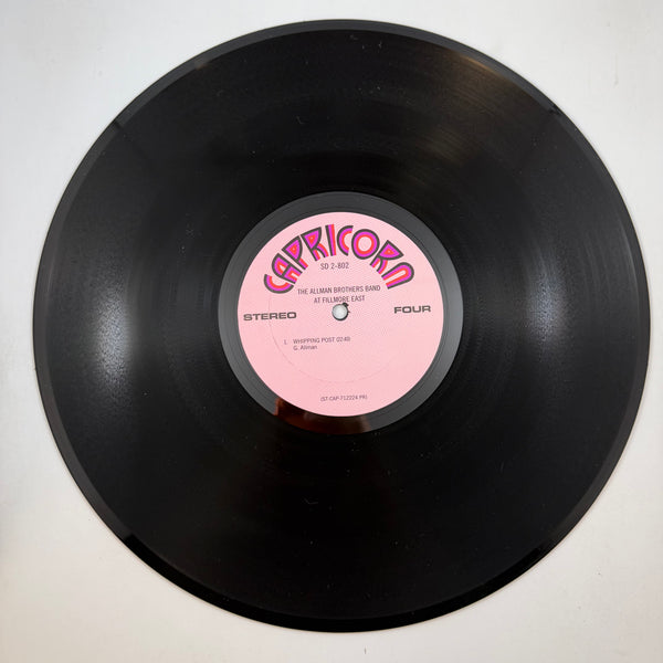 The Allman Brothers Band – The Allman Brothers Band At Fillmore East LP USED Vinyl NM/NM Audiophile