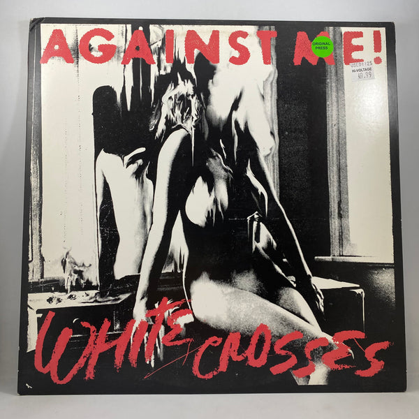Against Me! – White Crosses LP USED Vinyl NM/VG+ Original Pressing / Color Vinyl