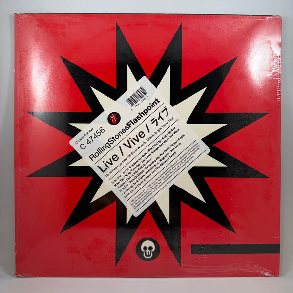 RollingStones – Flashpoint LP NOS Vinyl Mint Still Sealed