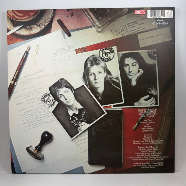 Paul McCartney & Wings – Band On The Run LP USED Vinyl VG++/VG++ Audiophile