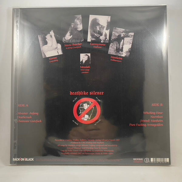 Mayhem – Deathcrush LP USED Vinyl NM/NM