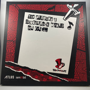 Shoji Meguro, Atlus Sound Team – Persona 5 Vinyl Soundtrack: Essential Edition LP USED Vinyl Box Set NM/VG+ Color Vinyl