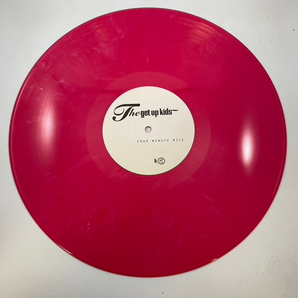 The Get Up Kids – Four Minute Mile LP USED Vinyl VG+/VG+ Color Vinyl