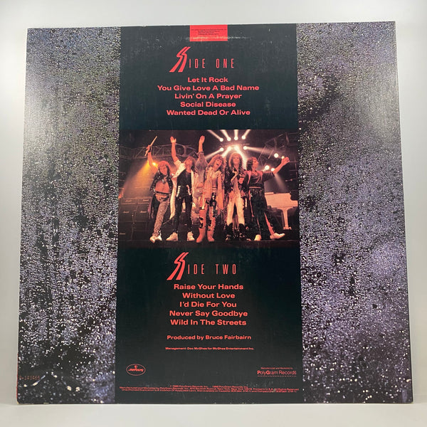 Bon Jovi – Slippery When Wet LP USED Vinyl VG++/VG+