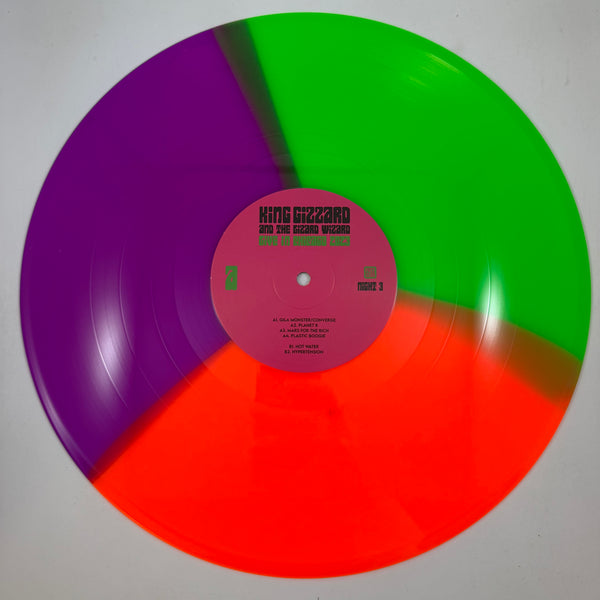 King Gizzard And The Lizard Wizard – Live in Chicago 2023 LP USED Vinyl Box Set NM/NM Color Vinyl