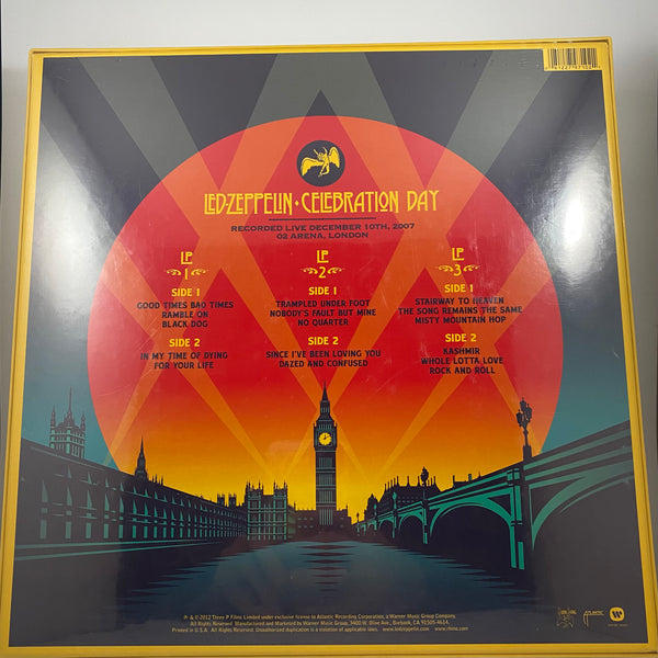 Led Zeppelin – Celebration Day LP NOS Vinyl Box Set Mint Still Sealed