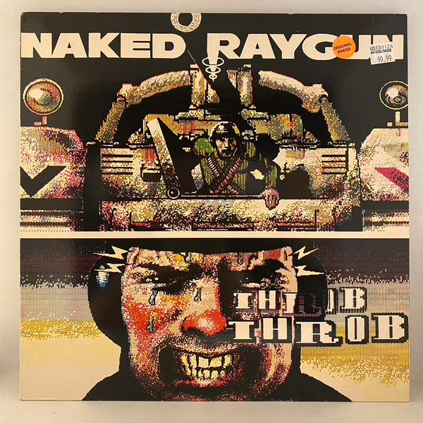 Naked Raygun – Throb Throb LP USED VG+/VG++ 1985 Pressing