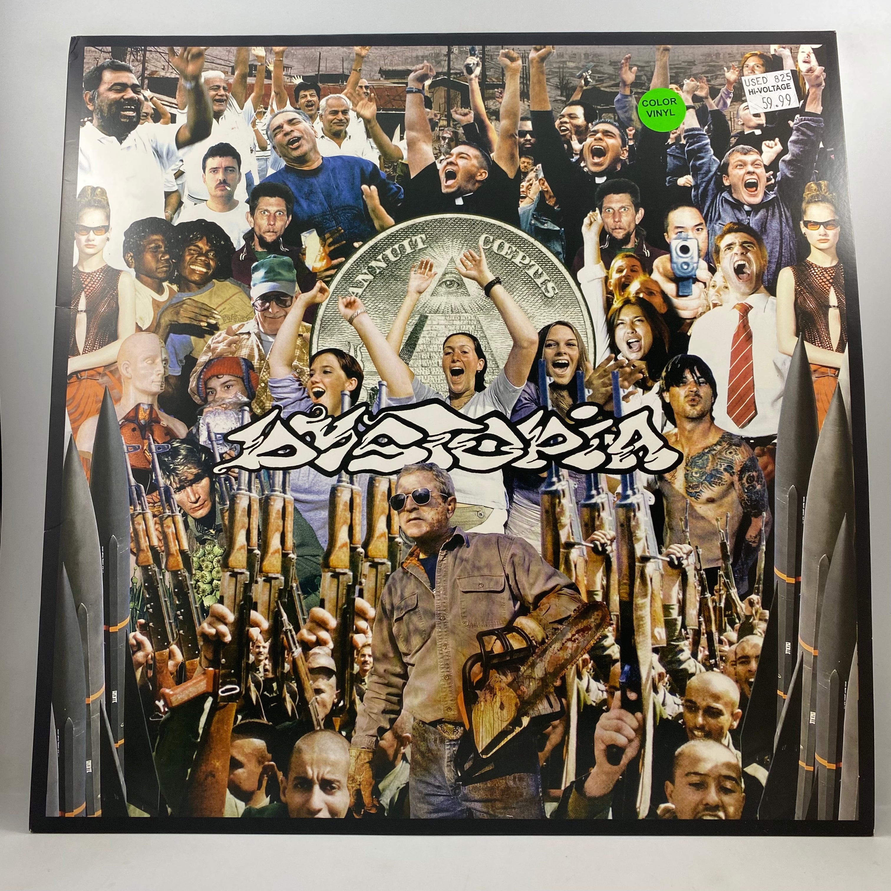 Dystopia – Dystopia LP USED Vinyl NM/VG+ / Color Vinyl – Hi