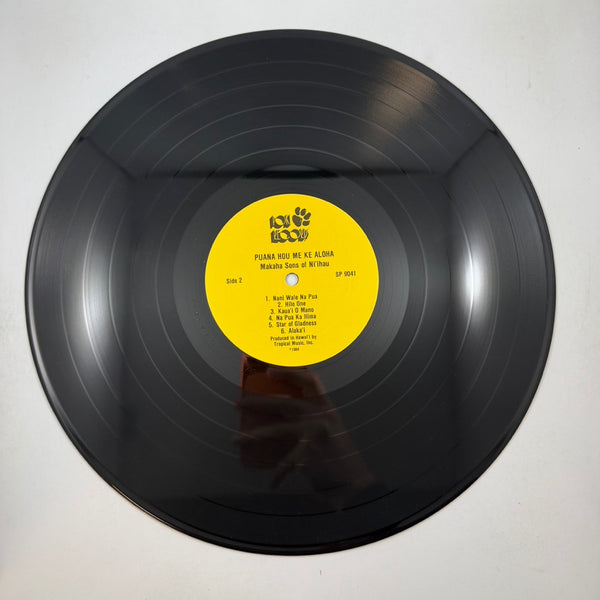Makaha Sons Of Ni'ihau – Puana Hou Me Ke Aloha LP USED Vinyl VG+/VG