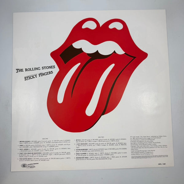 The Rolling Stones – Sticky Fingers LP USED Vinyl NM/VG Audiophile
