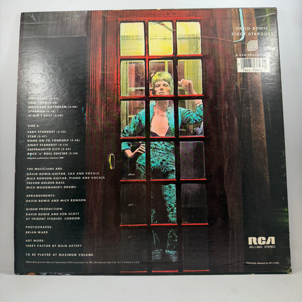 David Bowie – The Rise And Fall Of Ziggy Stardust And The Spiders From Mars LP USED Vinyl VG++/VG+