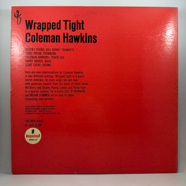 Coleman Hawkins – Wrapped Tight LP USED Vinyl VG+/VG