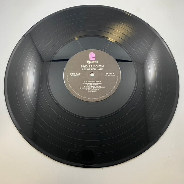 Bad Religion – Recipe For Hate LP USED Vinyl NM/NM