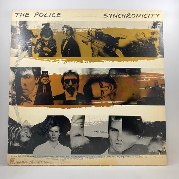 The Police – Synchronicity LP USED Vinyl VG+/VG Rare 1983 Gold/Silver/Bronze Sleeve