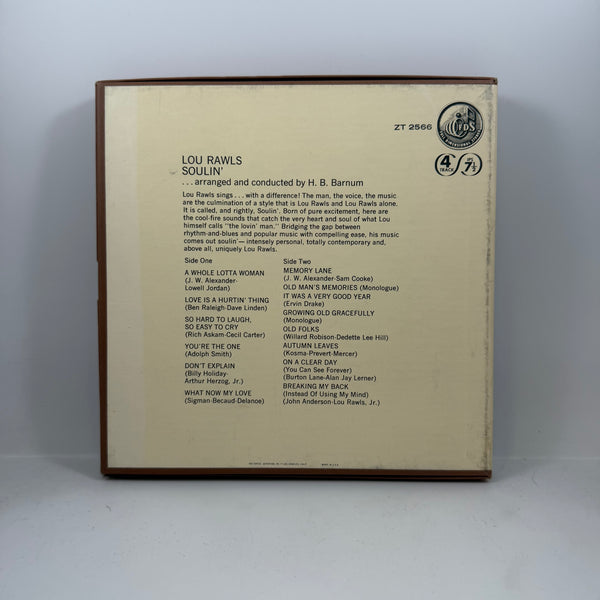 Lou Rawls – Soulin' USED Reel-To-Reel