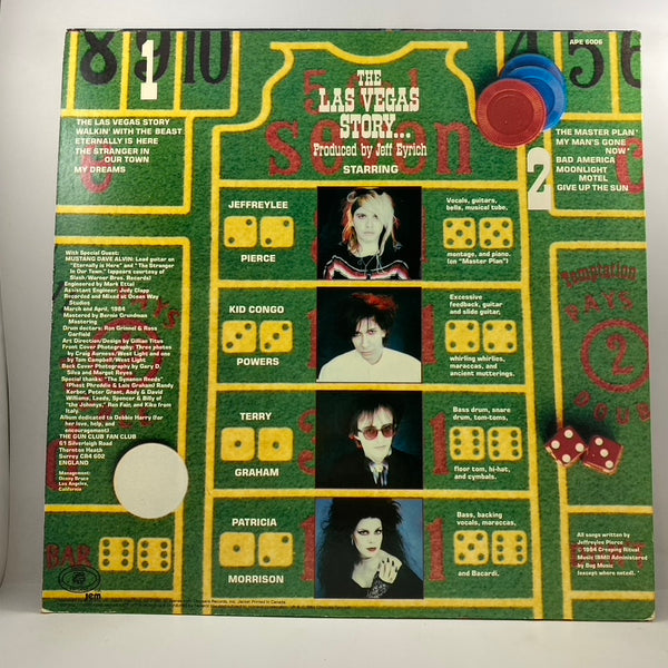 The Gun Club – The Las Vegas Story LP USED Vinyl VG++/VG+