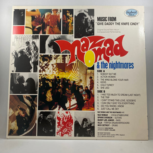 Naz Nomad & The Nightmares – Give Daddy The Knife Cindy LP USED Vinyl VG++/VG+