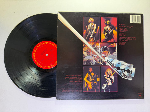 Judas Priest – British Steel LP USED Vinyl  VG+/VG+