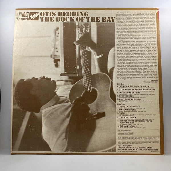 Otis Redding – The Dock Of The Bay LP USED Vinyl VG+/VG