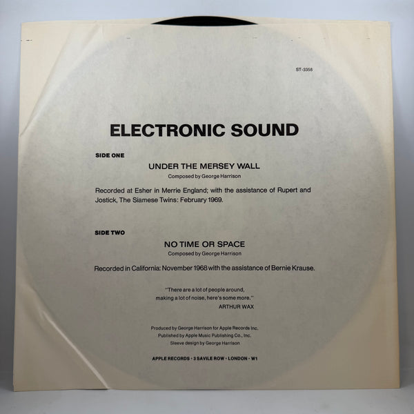 George Harrison – Electronic Sound LP USED Vinyl NM/VG+