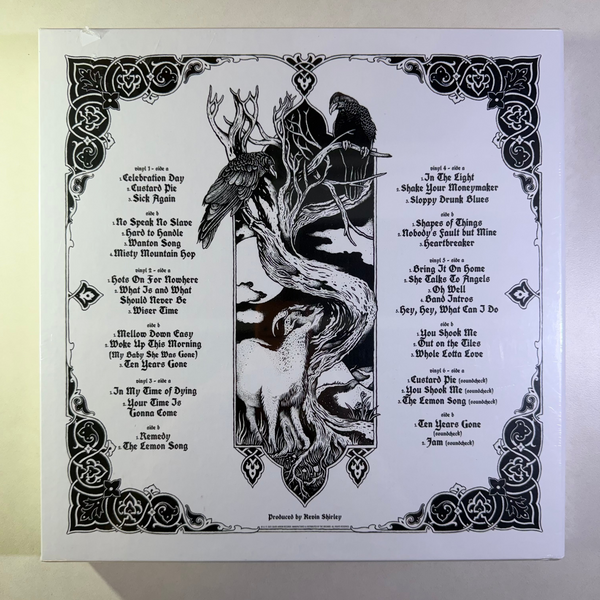 Jimmy Page & The Black Crowes – Live At The Greek LP NOS Vinyl Box Set Mint Still Sealed