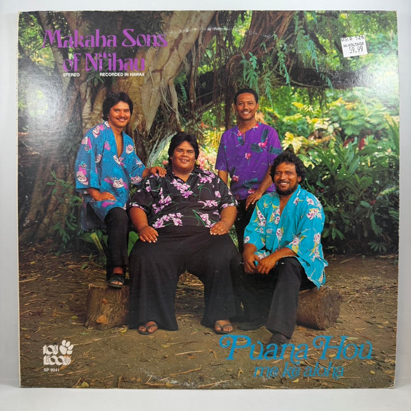 Makaha Sons Of Ni'ihau – Puana Hou Me Ke Aloha LP USED Vinyl VG+/VG