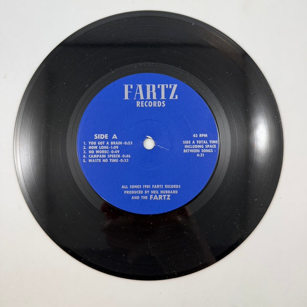 The Fartz – Because This Fuckin' World Stinks... 7" USED Vinyl VG++/VG+