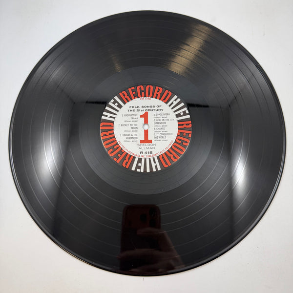 Sheldon Allman – Folk Songs For The 21st Century LP USED Vinyl VG/VG+