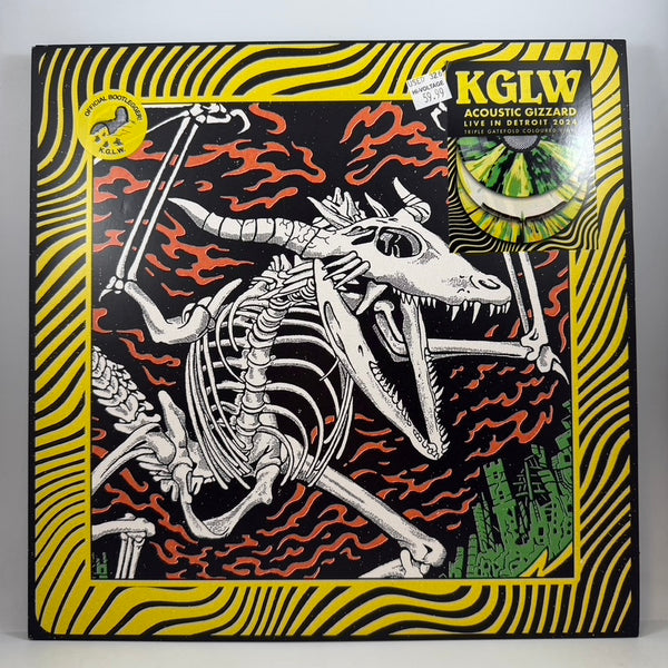 King Gizzard And The Lizard Wizard – Acoustic Gizzard Live In Detroit 2024 LP USED Vinyl NM/VG+ Color Vinyl