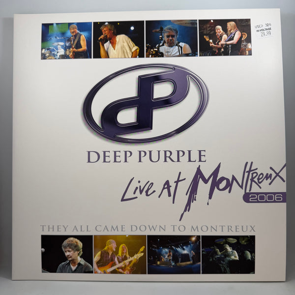 Deep Purple – Live At Montreux 2006 - They All Came Down To Montreux LP USED Vinyl NM/NM