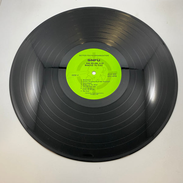 S.N.F.U – ... And No One Else Wanted To Play LP USED Vinyl NM/VG+