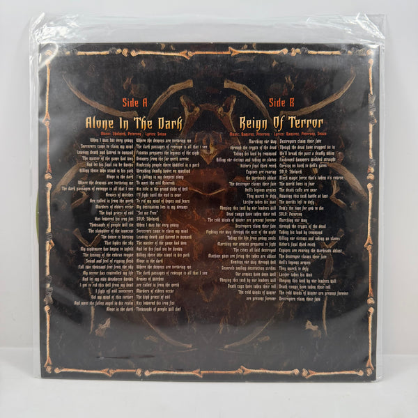 Testament - Alone In The Dark / Reign Of Terror 7" USED Vinyl VG+/VG+ Color Vinyl