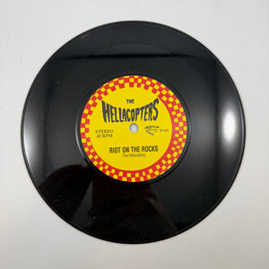 The Hellacopters – Riot On The Rocks 7" USED Vinyl VG+/VG+