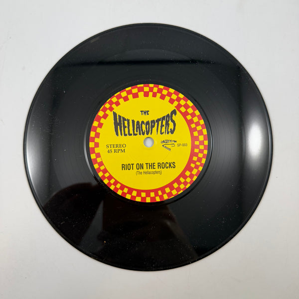 The Hellacopters – Riot On The Rocks 7" USED Vinyl VG+/VG+