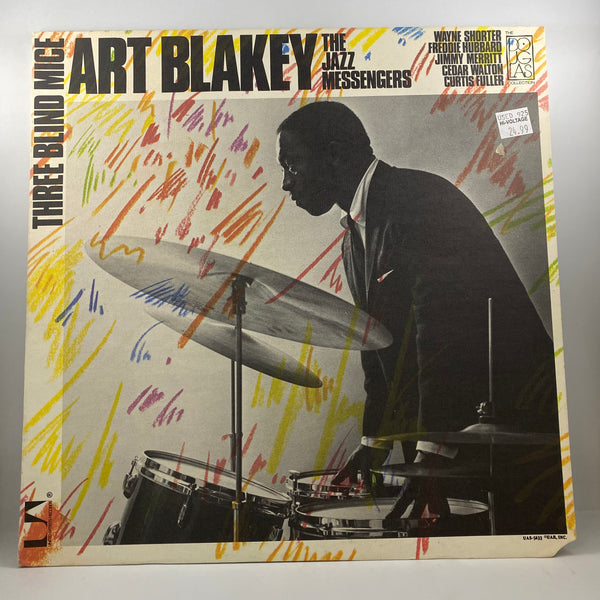 Art Blakey & The Jazz Messengers – Three Blind Mice LP USED Vinyl VG+/VG+