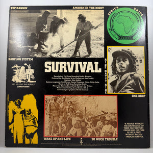 Bob Marley & The Wailers – Survival LP USED Vinyl VG+/VG+