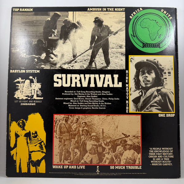 Bob Marley & The Wailers – Survival LP USED Vinyl VG+/VG+