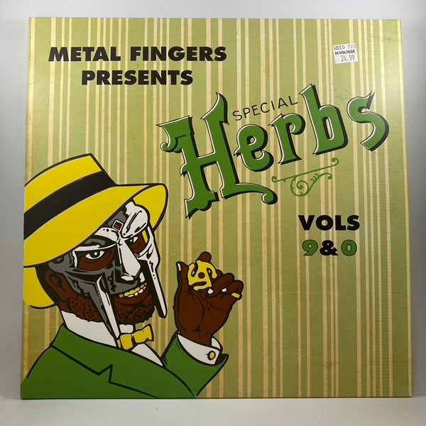 Metal Fingers – Special Herbs Vols 9&0 LP USED Vinyl NM/NM