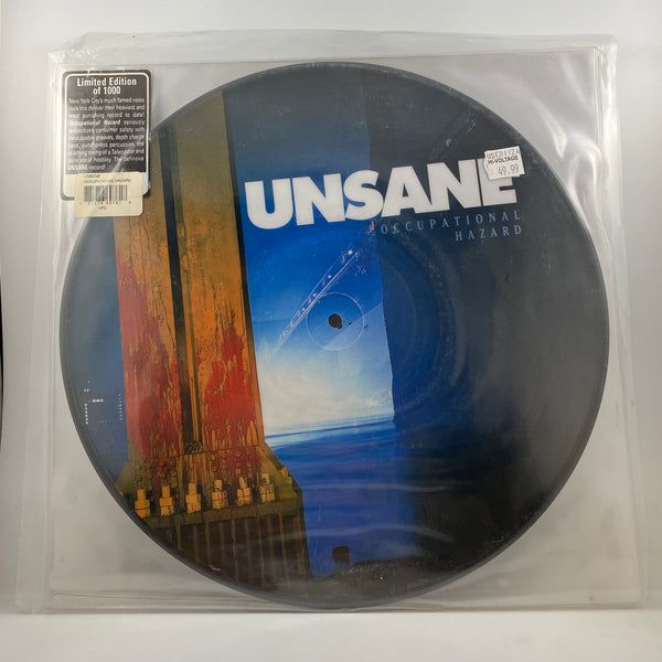 Unsane – Occupational Hazard LP USED Vinyl VG+/Generic / Picture Disc