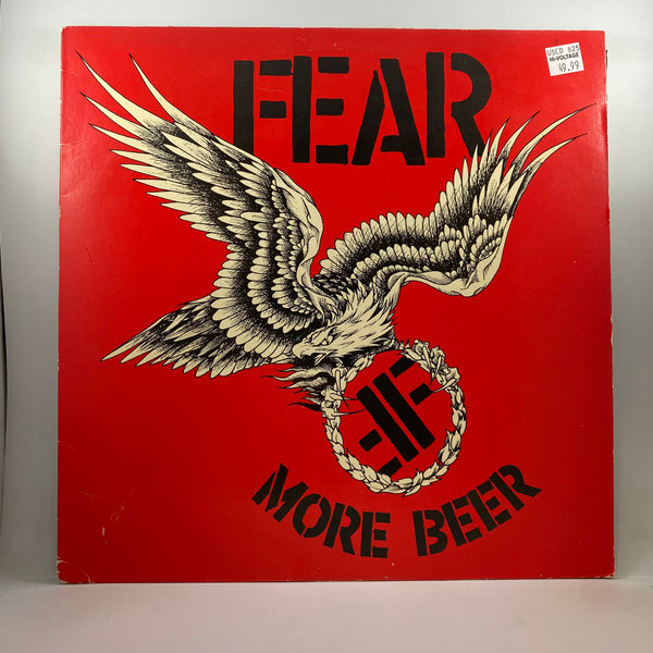 Fear – More Beer LP USED Vinyl VG/VG