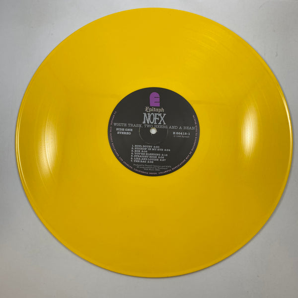 NOFX – White Trash, Two Heebs And A Bean LP USED Vinyl NM/VG+ Color Vinyl