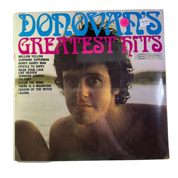 Donovan – Donovan's Greatest Hits LP NOS Vinyl Mint Still Sealed
