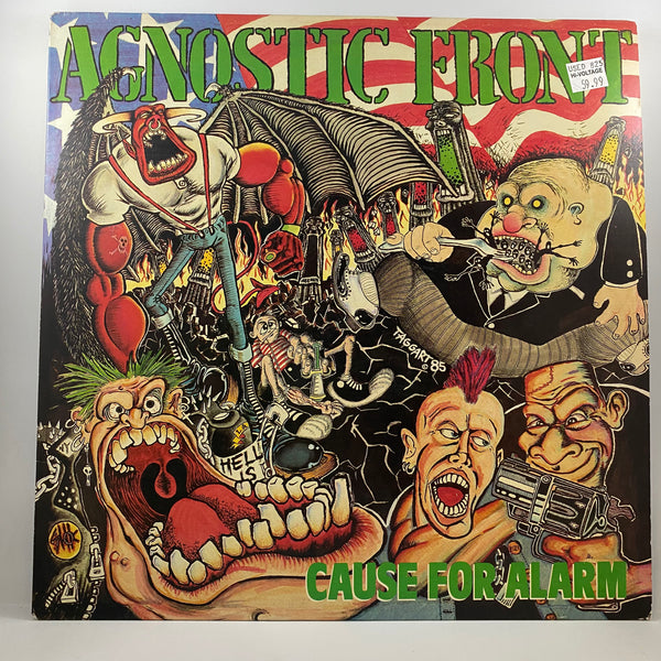 Agnostic Front – Cause For Alarm LP USED Vinyl VG+/VG+
