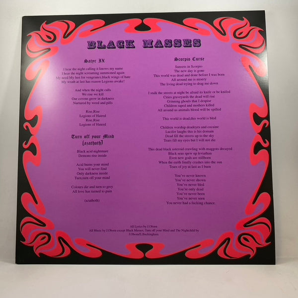 Electric Wizard – Black Masses LP USED Vinyl NM/VG Color Vinyl