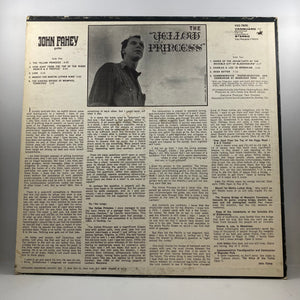 John Fahey – The Yellow Princess LP USED Vinyl VG+/VG